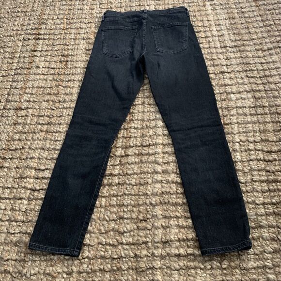 Citizens Of Humanity COH Rocket Crop Mid Rise Skinny Size 27 Dark Wash Stretch - Picture 3 of 8